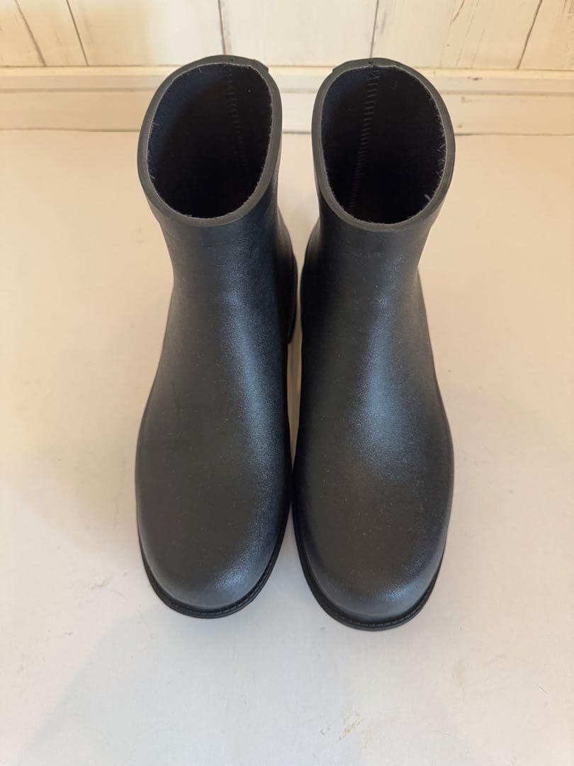 AIGLE エーグル　フルフィール　ラバーブーツ　ロー　黒　24cm