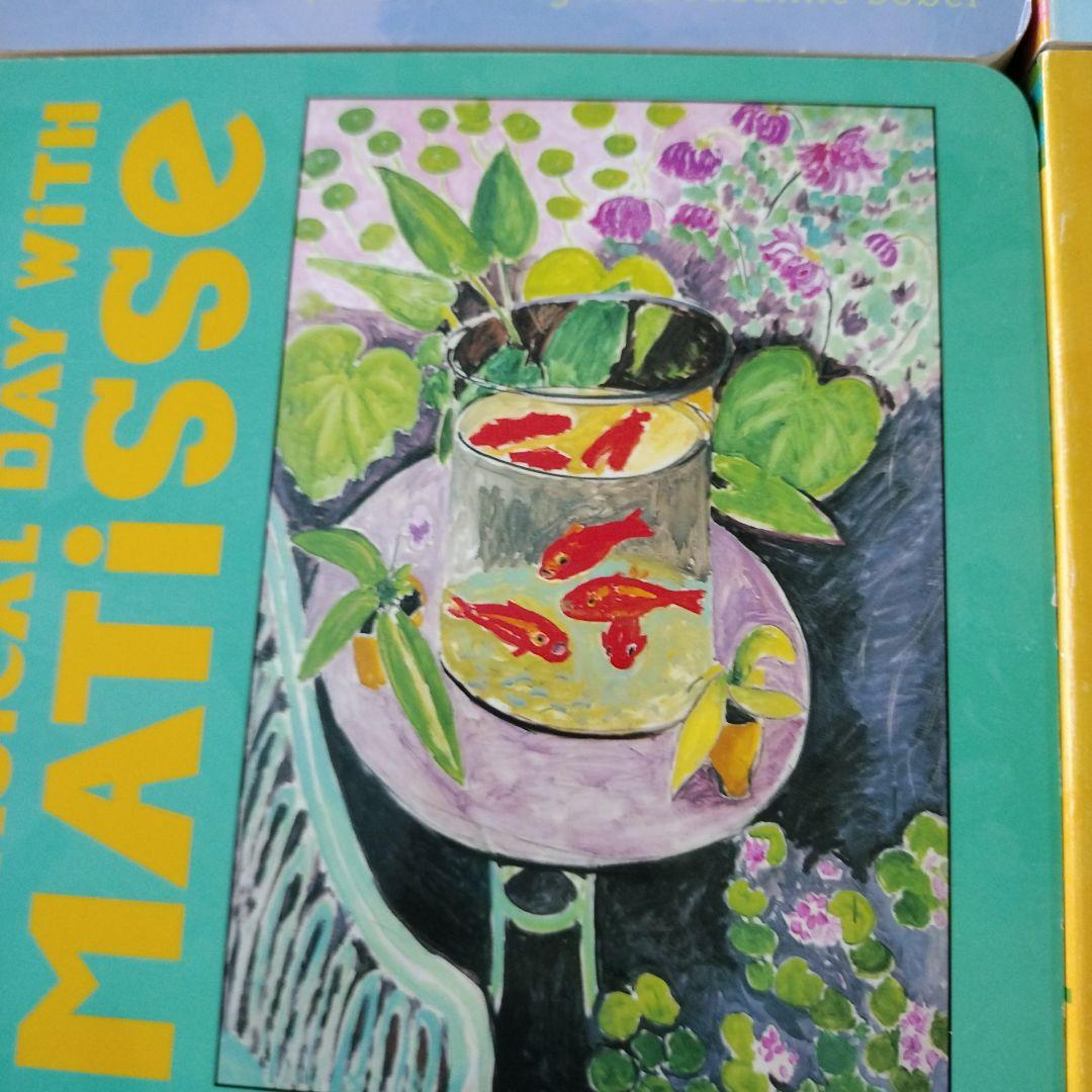 英語で名画　MINI MASTERS　ゴッホ　マティス　モネ　ドガ