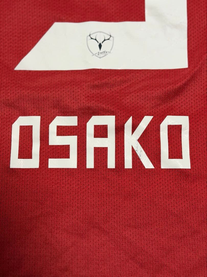 鹿島アントラーズ　2011シーズンレプリカユニフォーム　長袖Nike 大迫