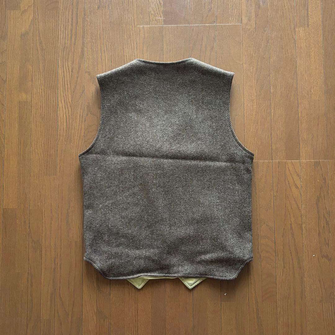 90's Eddie Bauer ウールベスト Sサイズ ブラウン