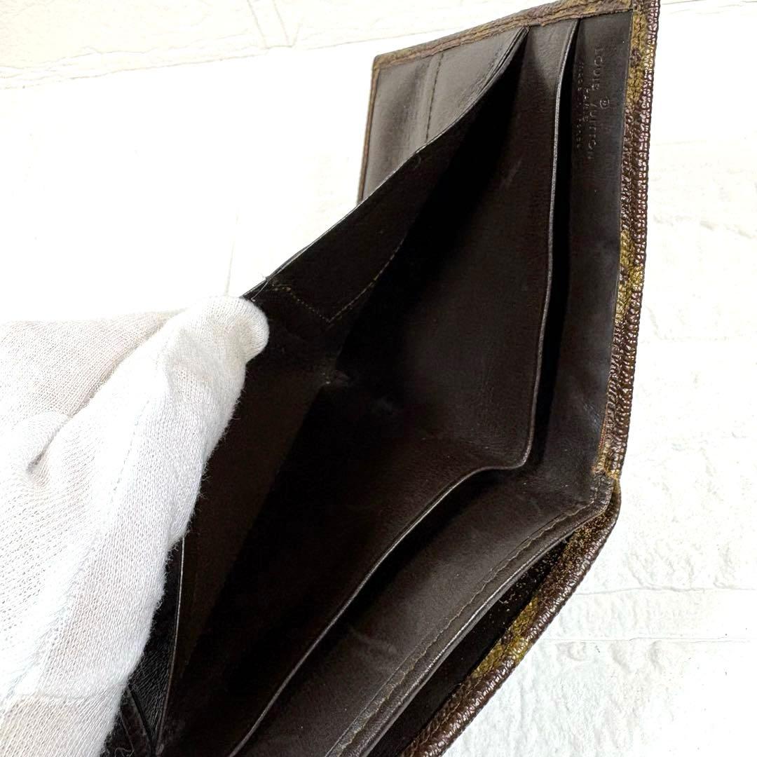 Louis Vuitton モノグラム ポルトモネビエ カルト クレディ折り財布