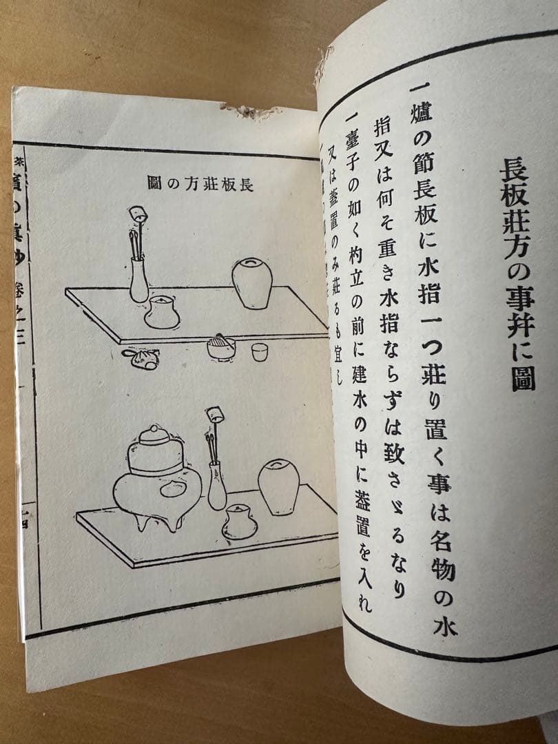 茶の湯道志の書　アンティーク手製本ビンテージ 茶道お茶　茶道具民藝