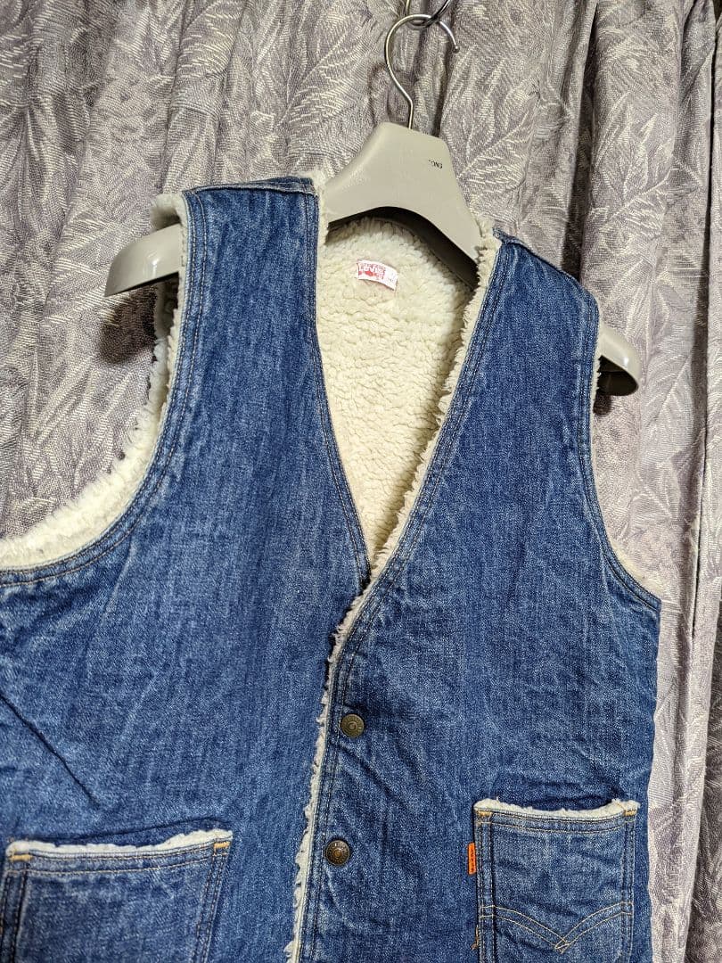 Levi'sボアデニムベスト