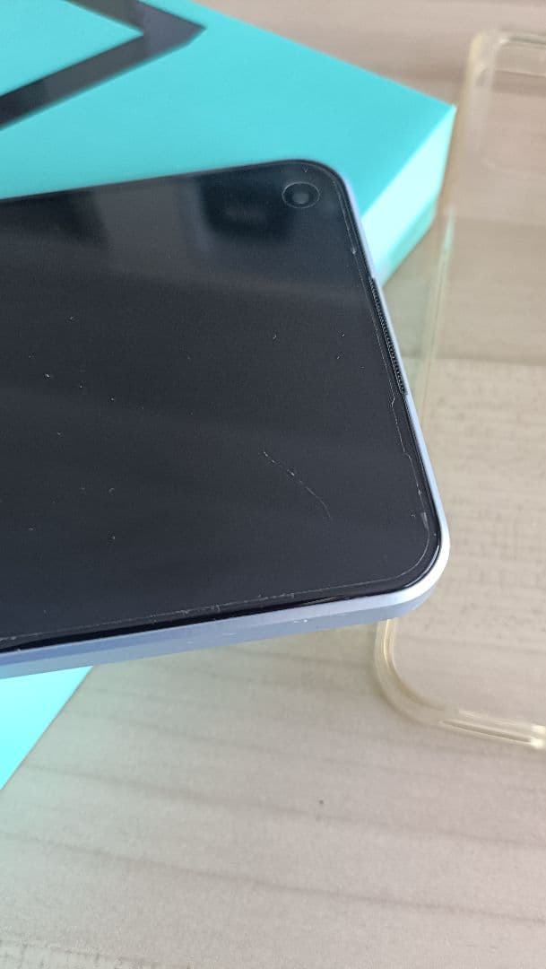 oppo スマートフォン 本体 青