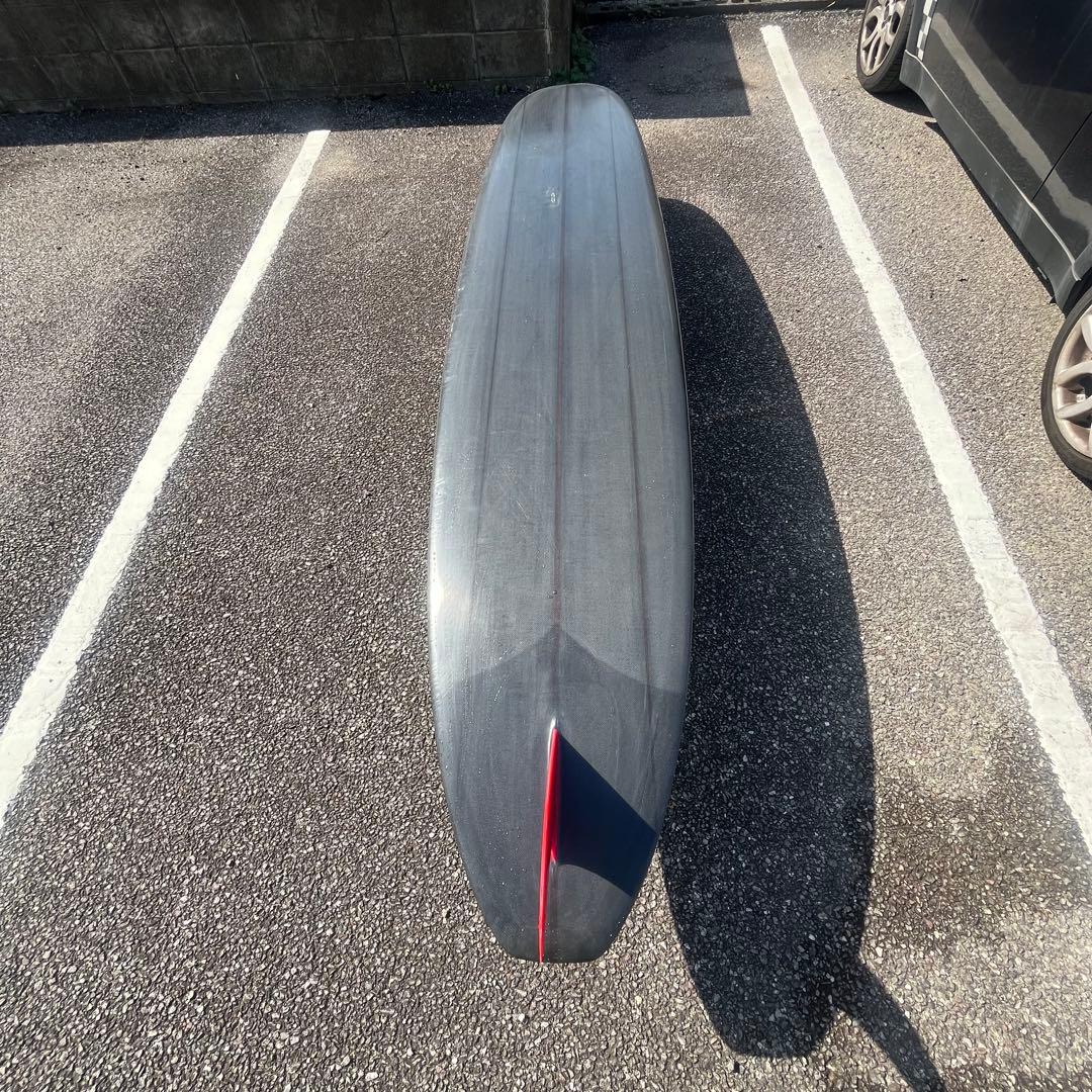 エルモアサーフボード SAM'S CLUB 9'7ft グラスオン仕様 美品