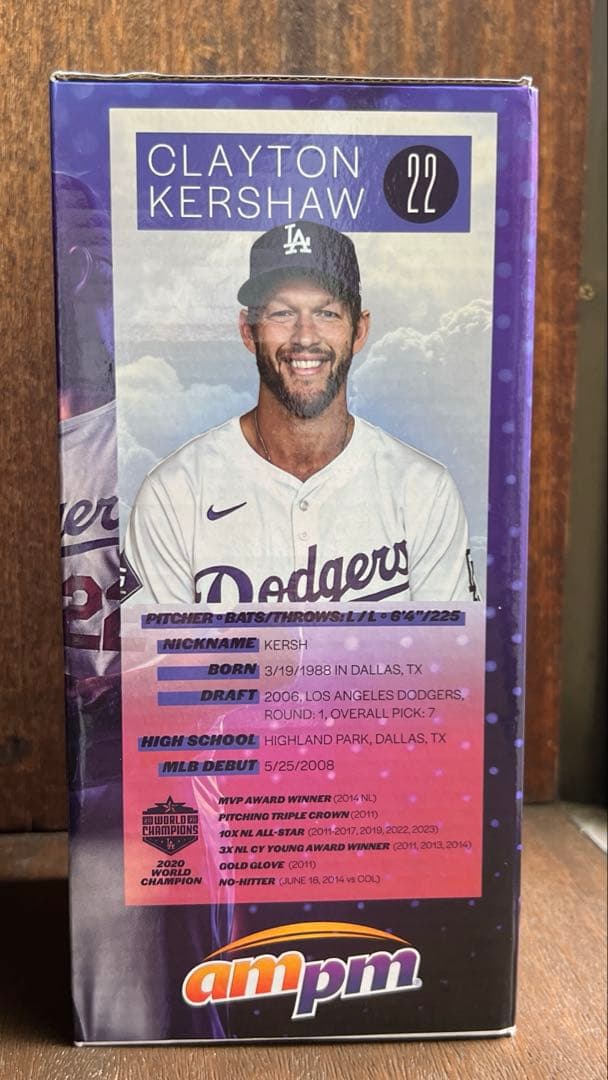 Clayton Kershaw　ボブルヘッド
