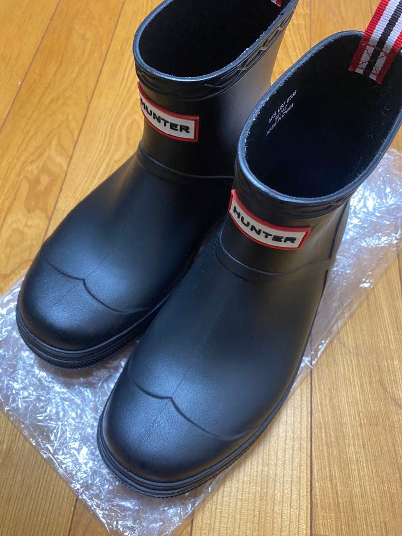 HUNTER ユニセックスプレイ モールデットブーツ　24センチ