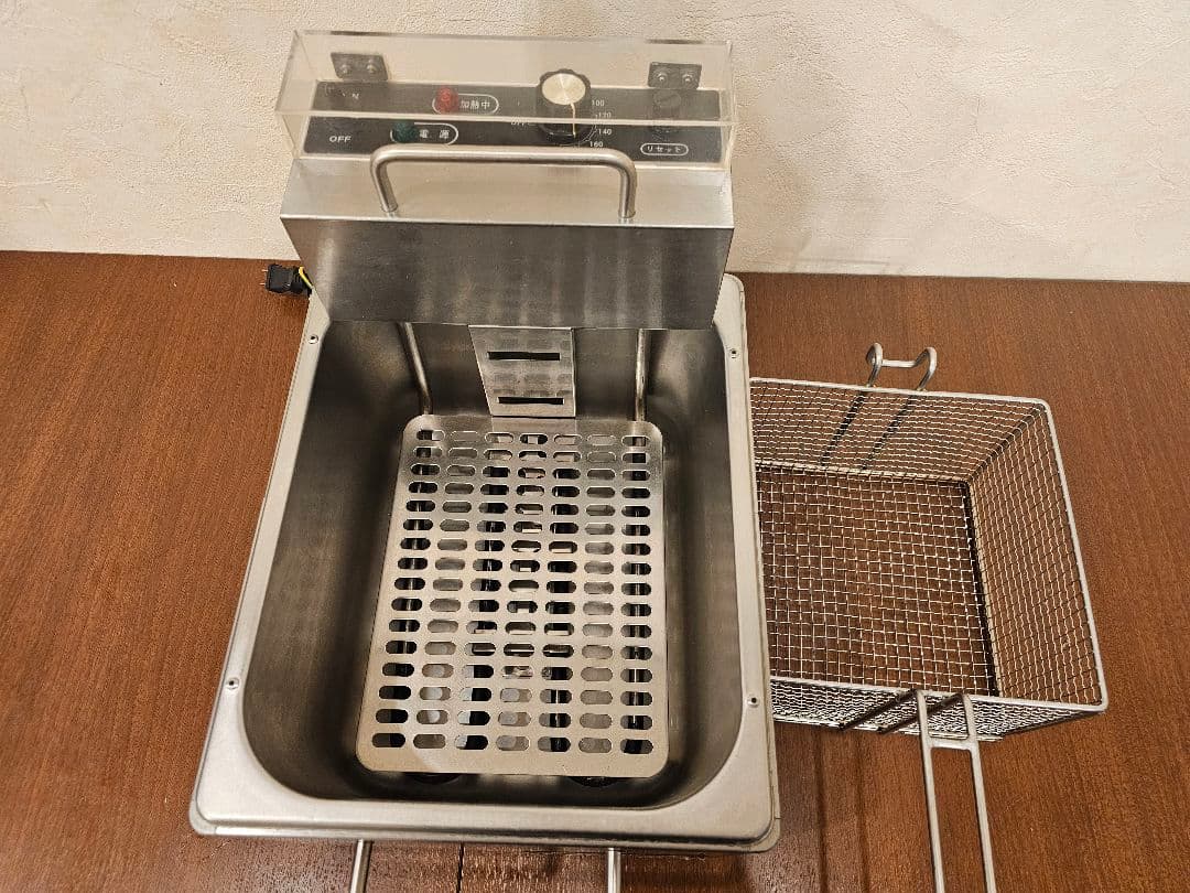 業務用 TB卓上型電気フライヤー7L TBEF-7　100V 1450