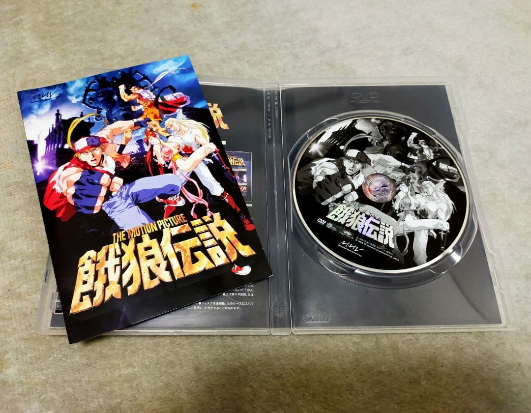 THE　MOTION　PICTURE　餓狼伝説　劇場版　アニメ　DVD　不知火舞