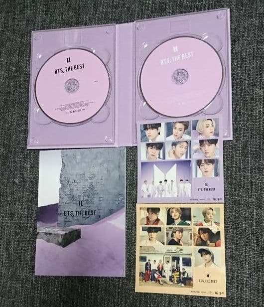 BTS BEST 初回限定盤C & JPFC特典 クリアフォト ジン JIN