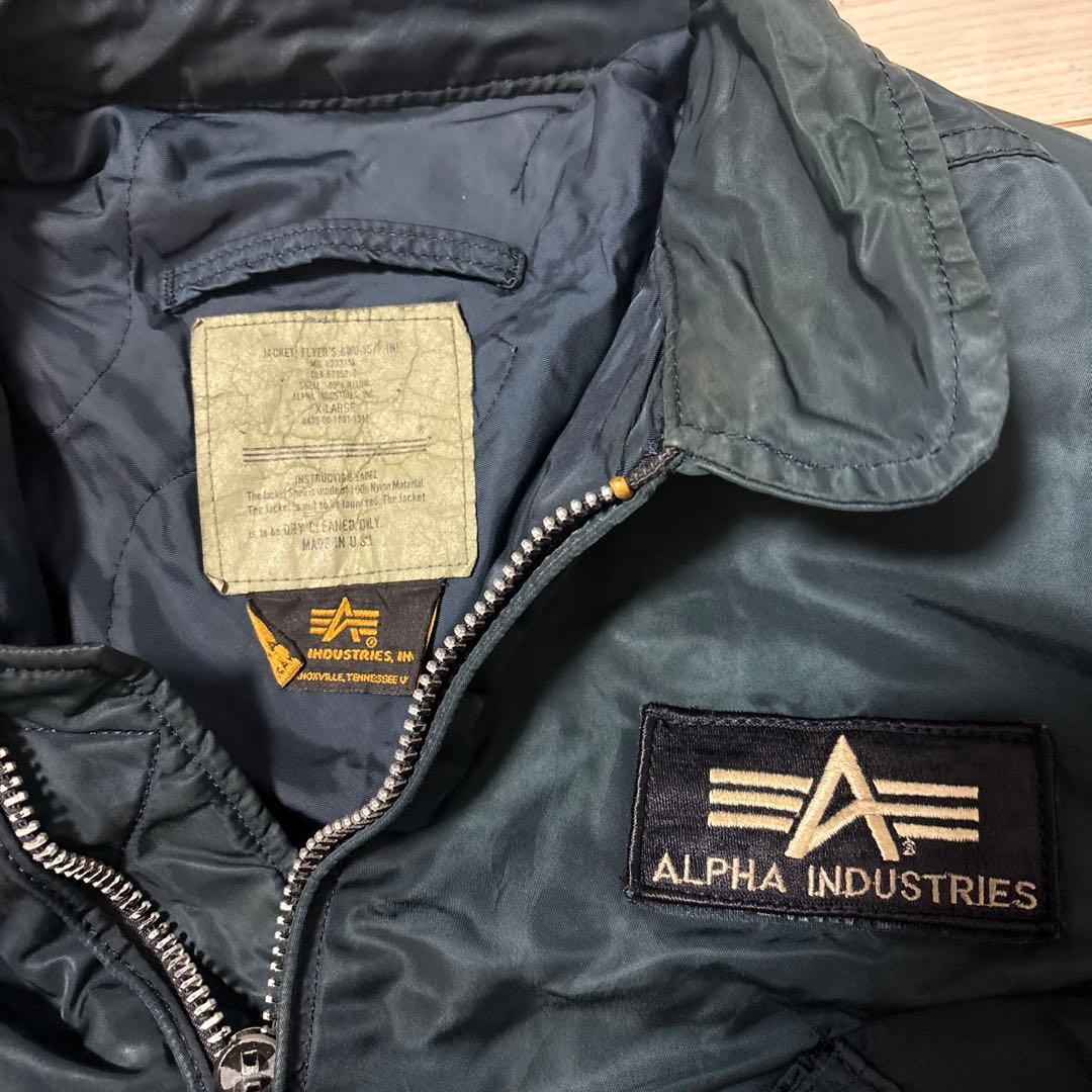 ALPHA INDUSTRIES アルファ　MA-1 短丈フライトジャケット