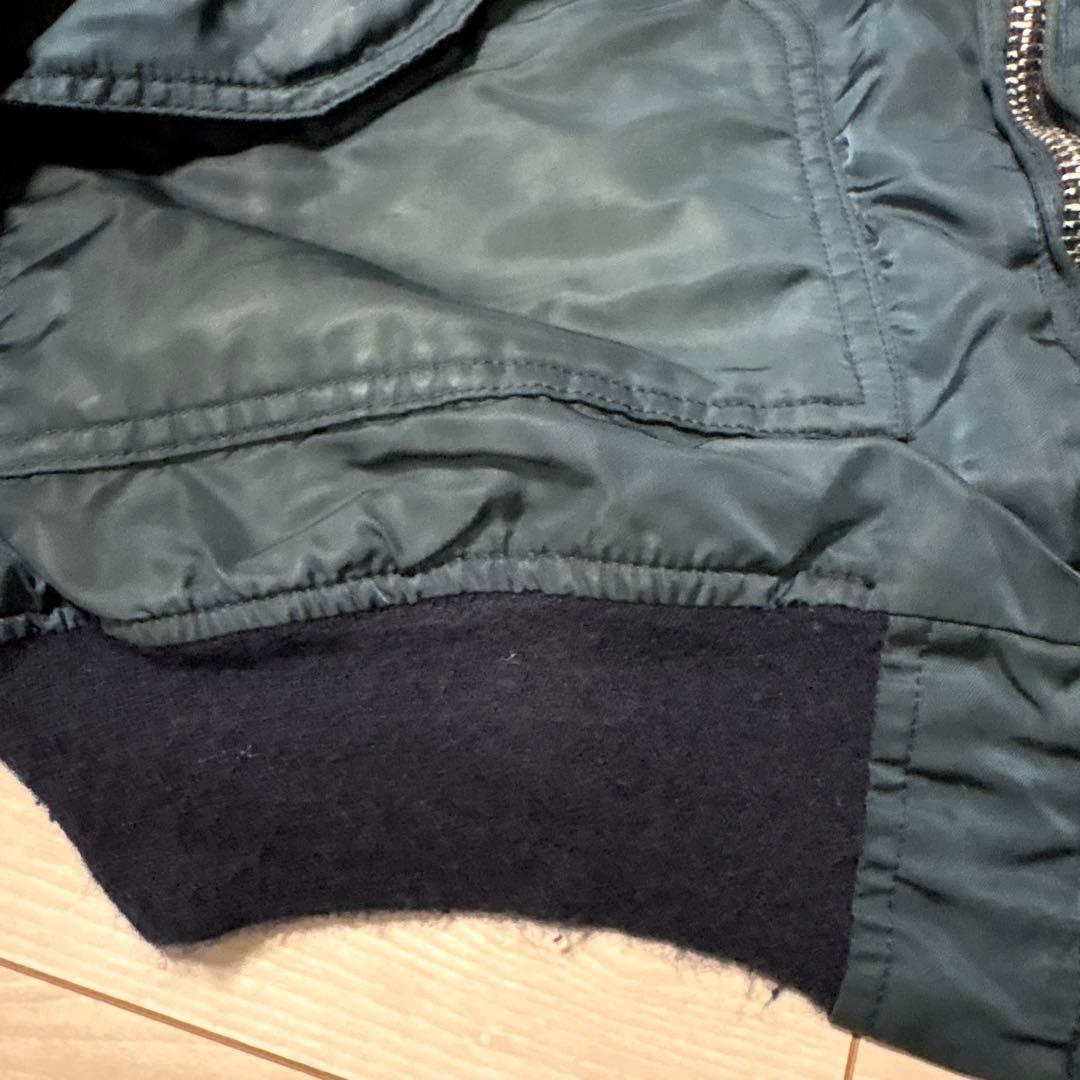 ALPHA INDUSTRIES アルファ　MA-1 短丈フライトジャケット