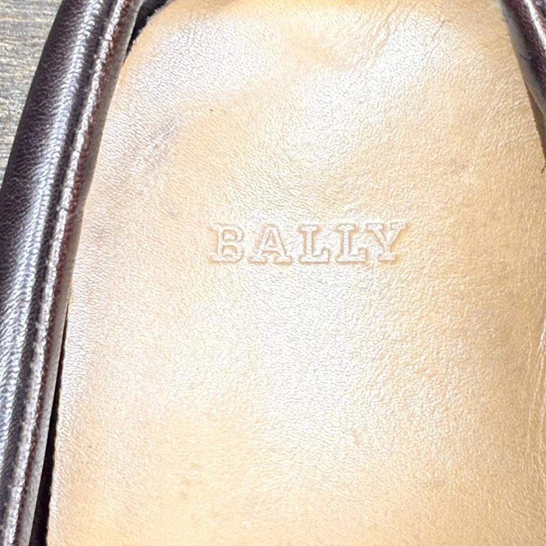 ◆BALLY◆バリー 27.5cm デッキシューズ 茶色 レザー メンズ