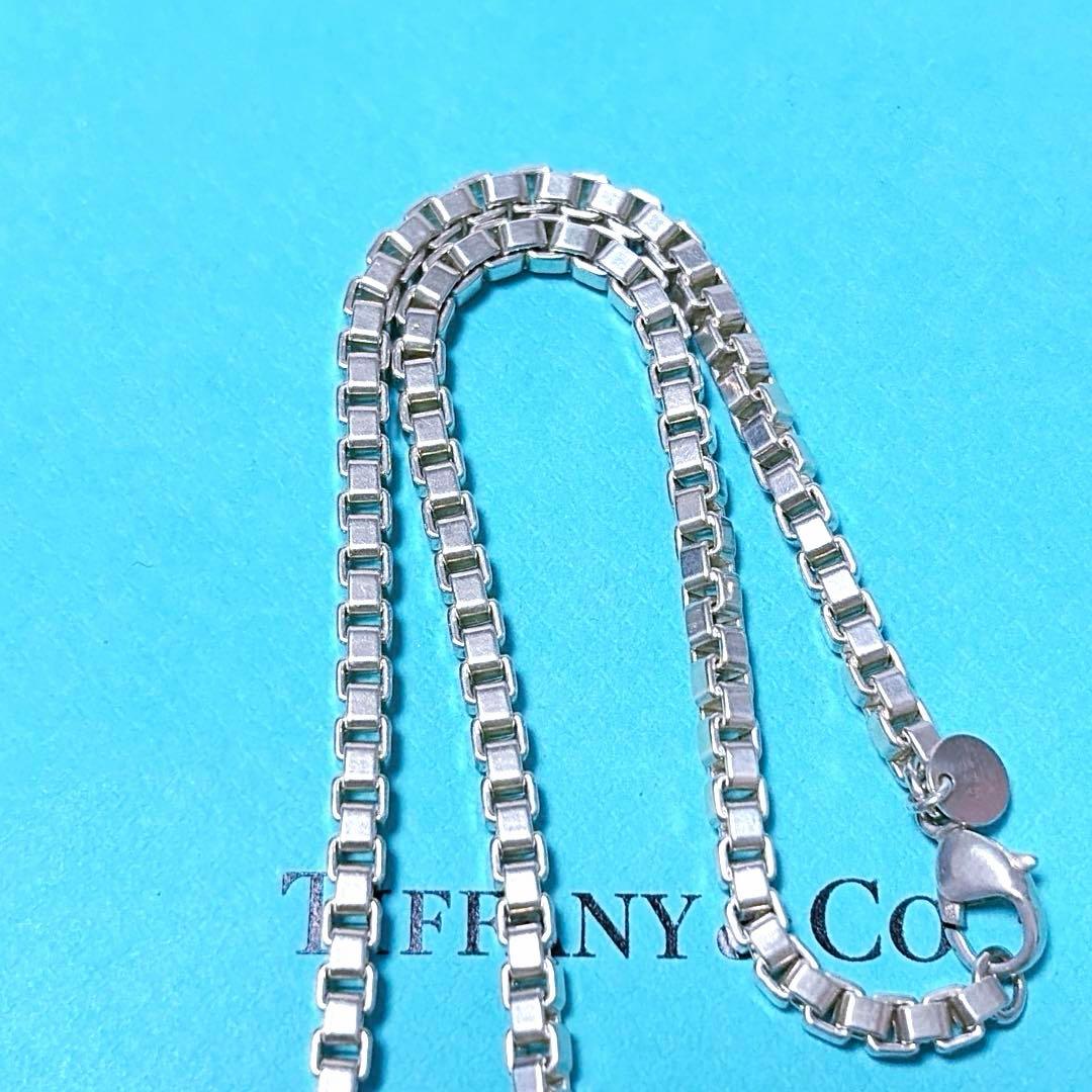【美品】45.8cm Tiffany ティファニー ベネチアンネックレス 925