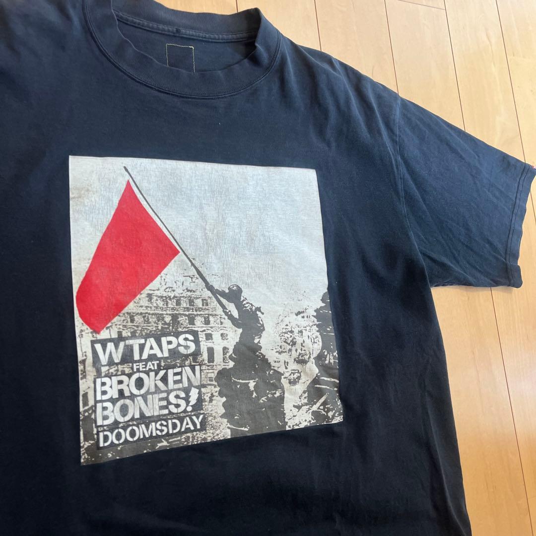 WTAPS ダブルタップス　BROKEN BONE Tシャツ