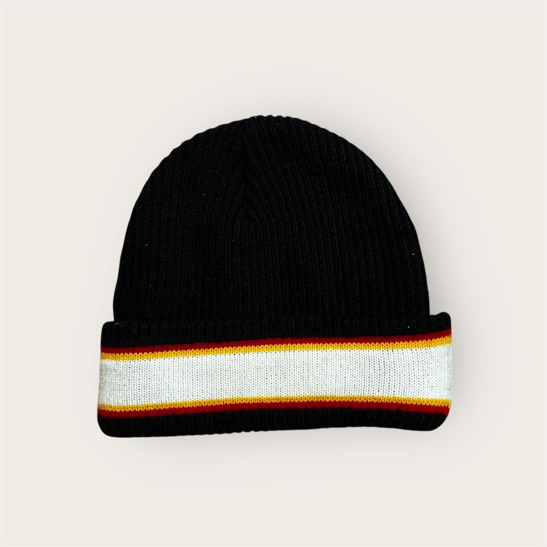 し*ん様 Supreme 18FW ビーニー　ロゴ　ブラック