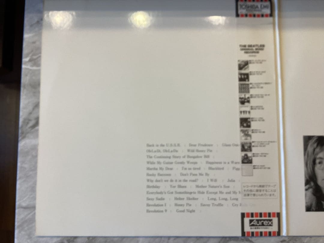 ビートルズ the Beatles ホワイトアルバム レコード モノMONO