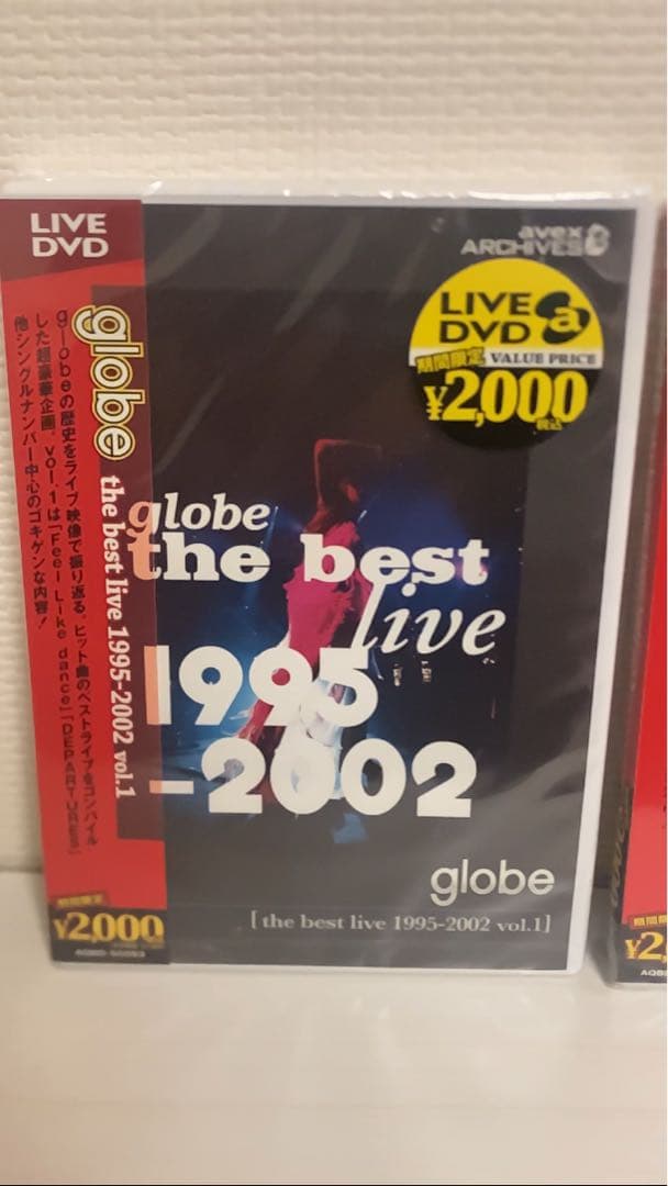 ミュージック globe the best live 1995-2002 vol.1 & 2