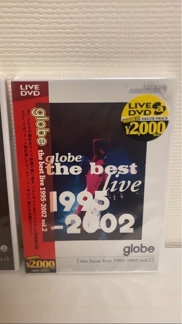 ミュージック globe the best live 1995-2002 vol.1 & 2