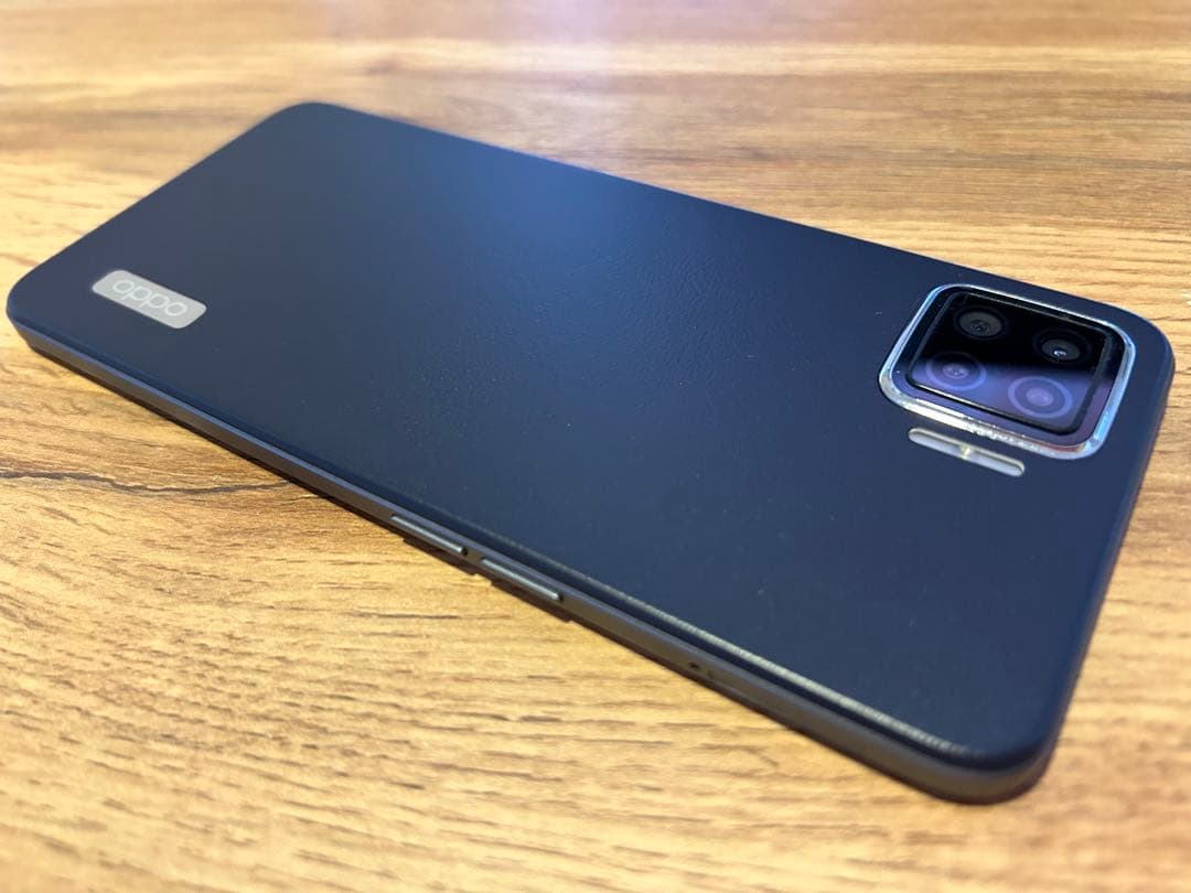 【OPPO A73】 64GB ネイビーブルー SIMフリー端末 本体のみ 美品
