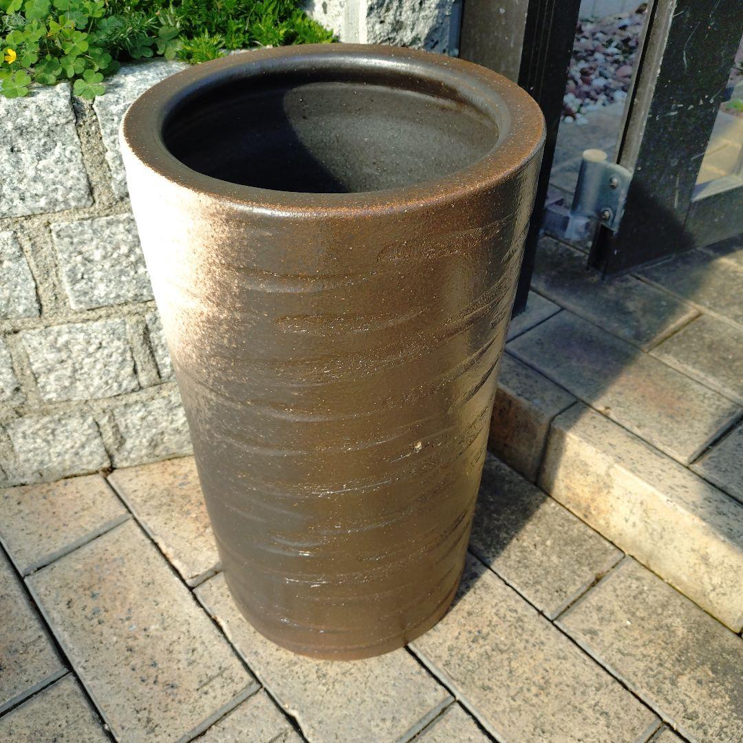 信楽焼　傘立て　傘立