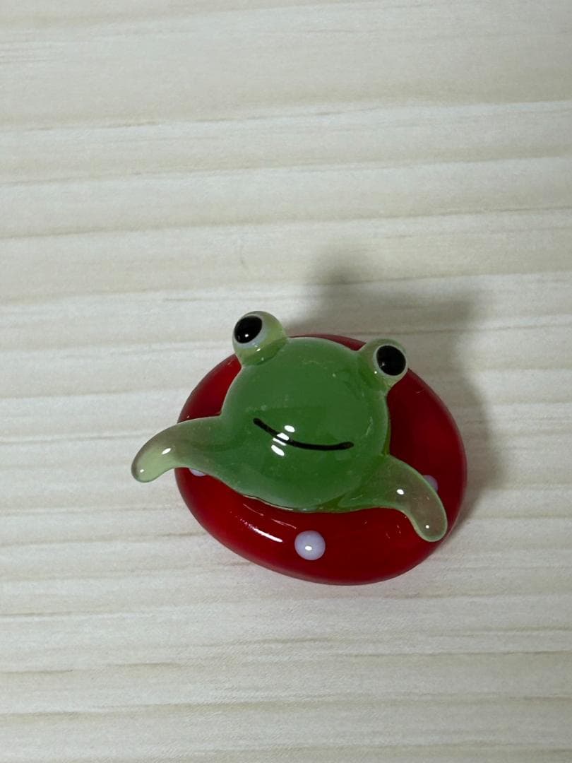 かえるん　ガラス細工かえる６点セット