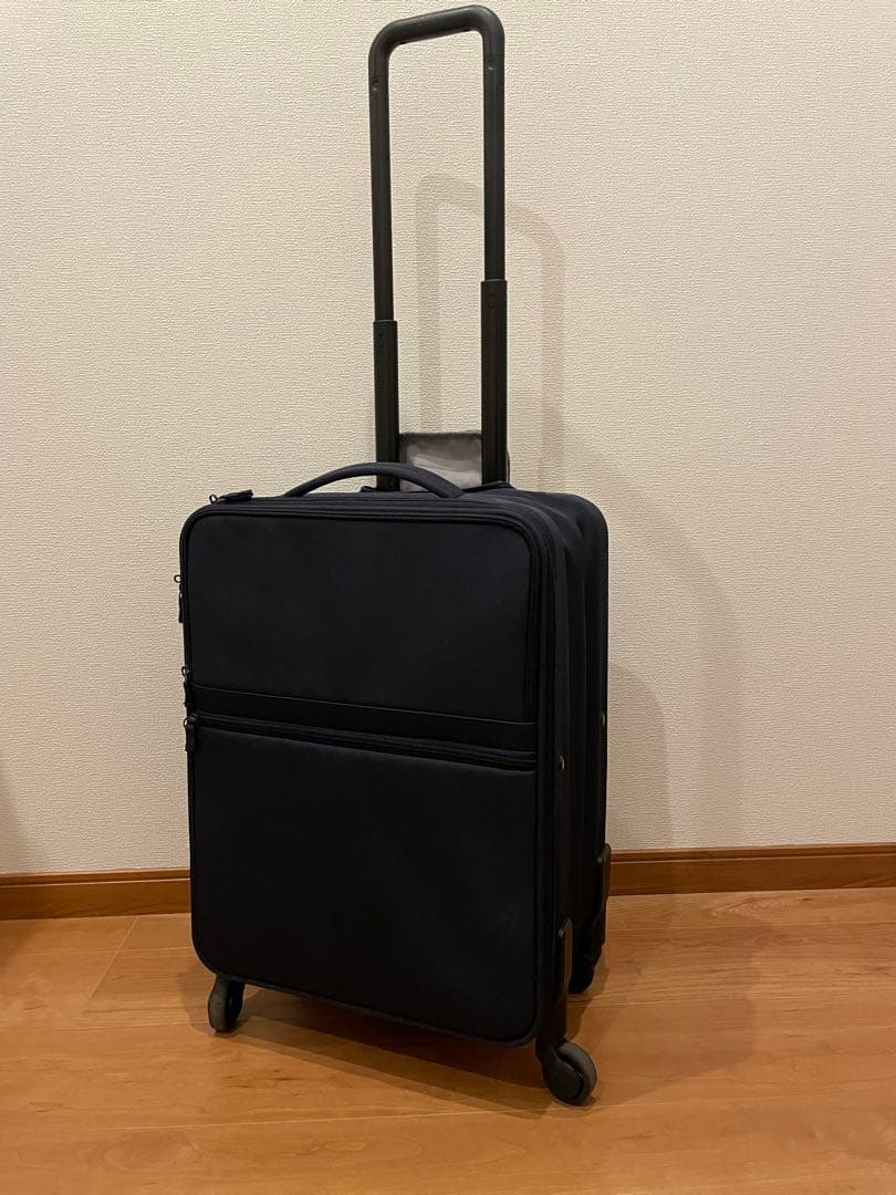 無印良品 半分の厚みで収納できるソフトキャリーS MUJI 廃盤品