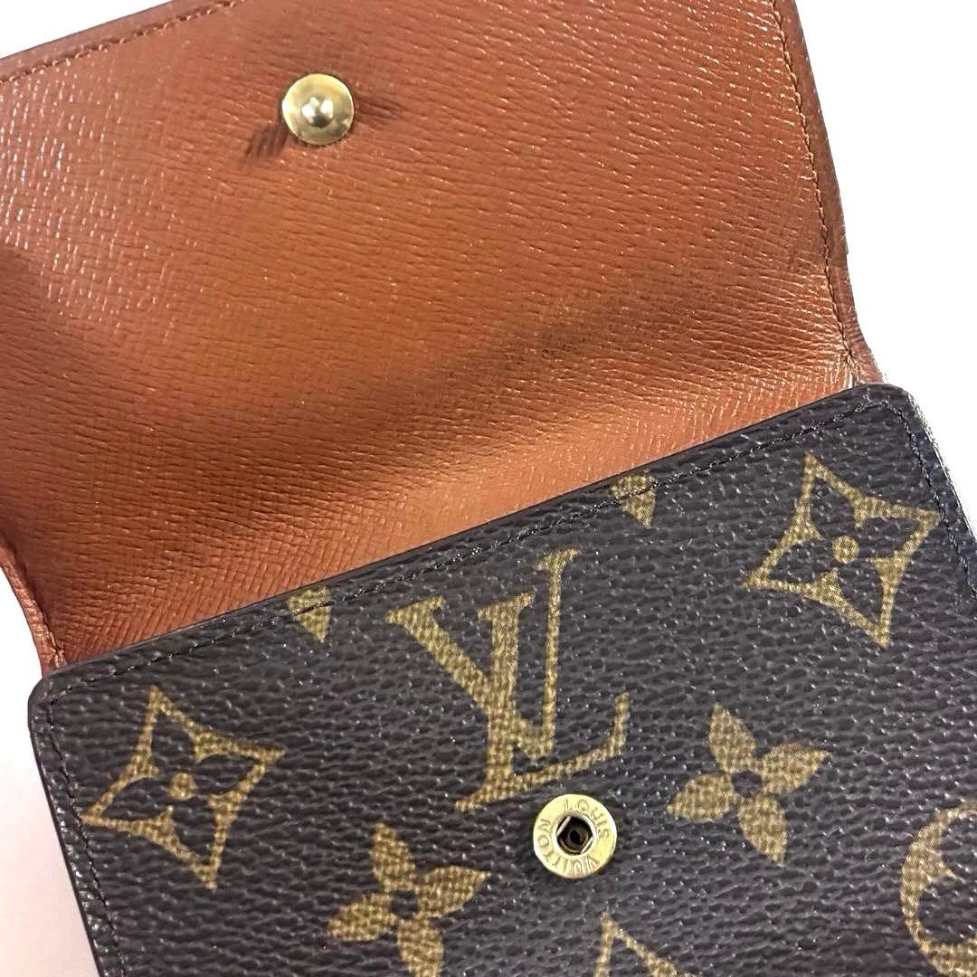 ルイヴィトン モノグラム ポルトモネ ビエ カルトクレディ 財布 Wホック