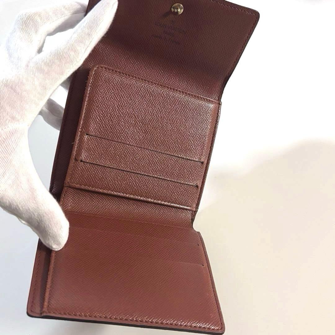ルイヴィトン モノグラム ポルトモネ ビエ カルトクレディ 財布 Wホック