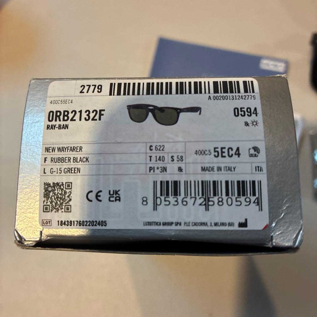 レイバン　サングラス 0RB2132F NEW WAYFARER