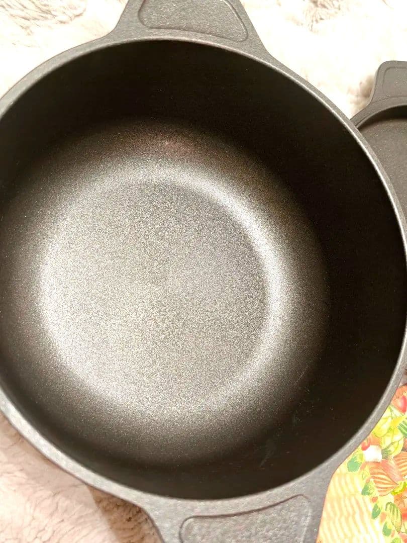 鋳物 鍋 | 味わい鍋 両手 22㎝ | | 文化軽金属鋳造