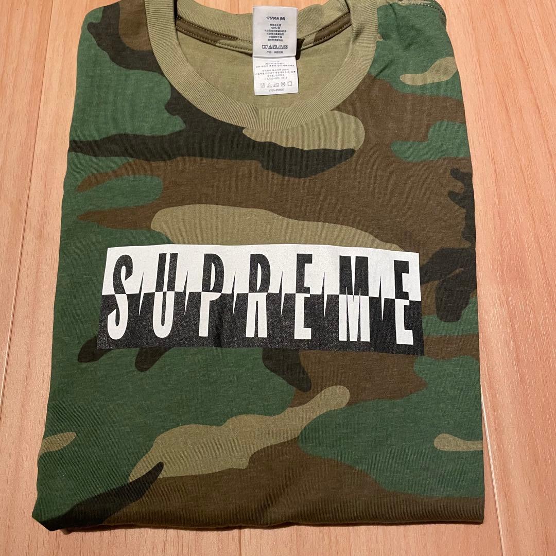 トップス Supreme Split Tee \"Camo