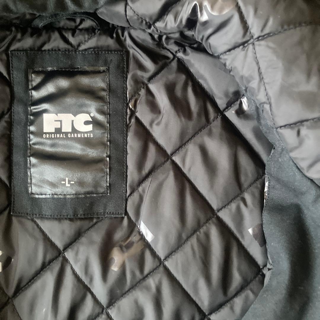 ジャケット・アウター FTC/WASHED CANVAS HOODED JACKET BLACK