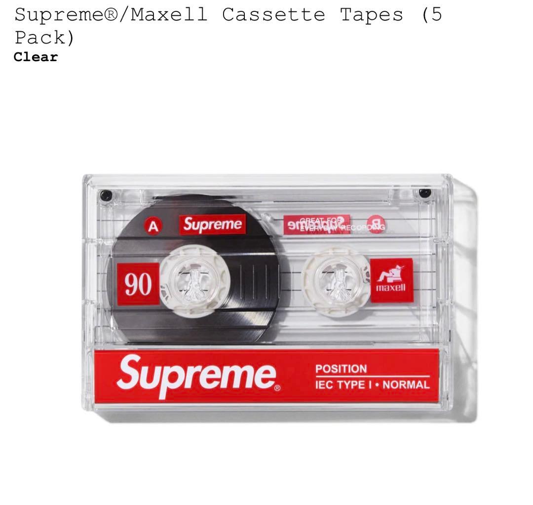 完売商品！！！　supreme カセットテープ