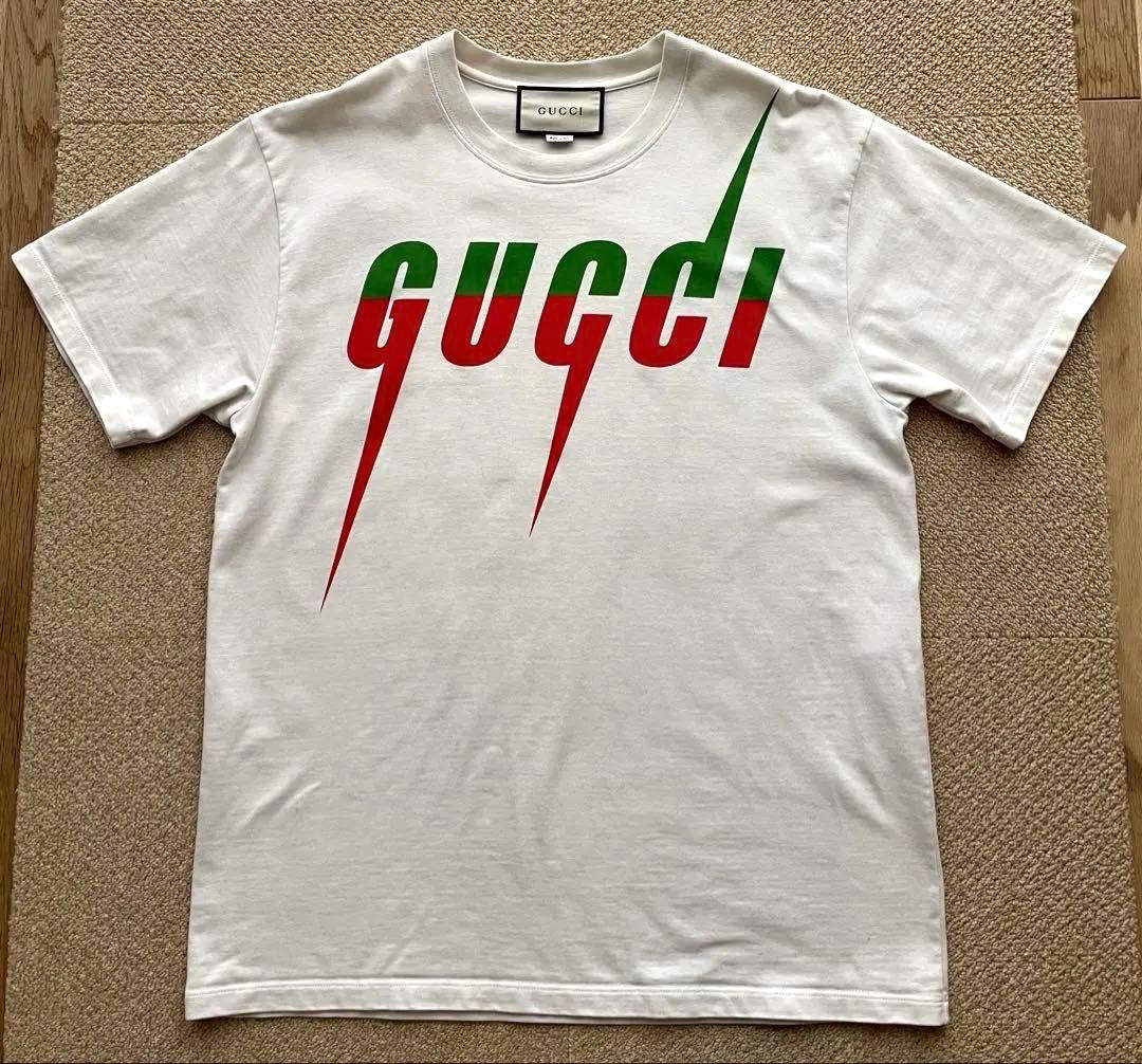 GUCCI ロゴ Tシャツ ホワイト