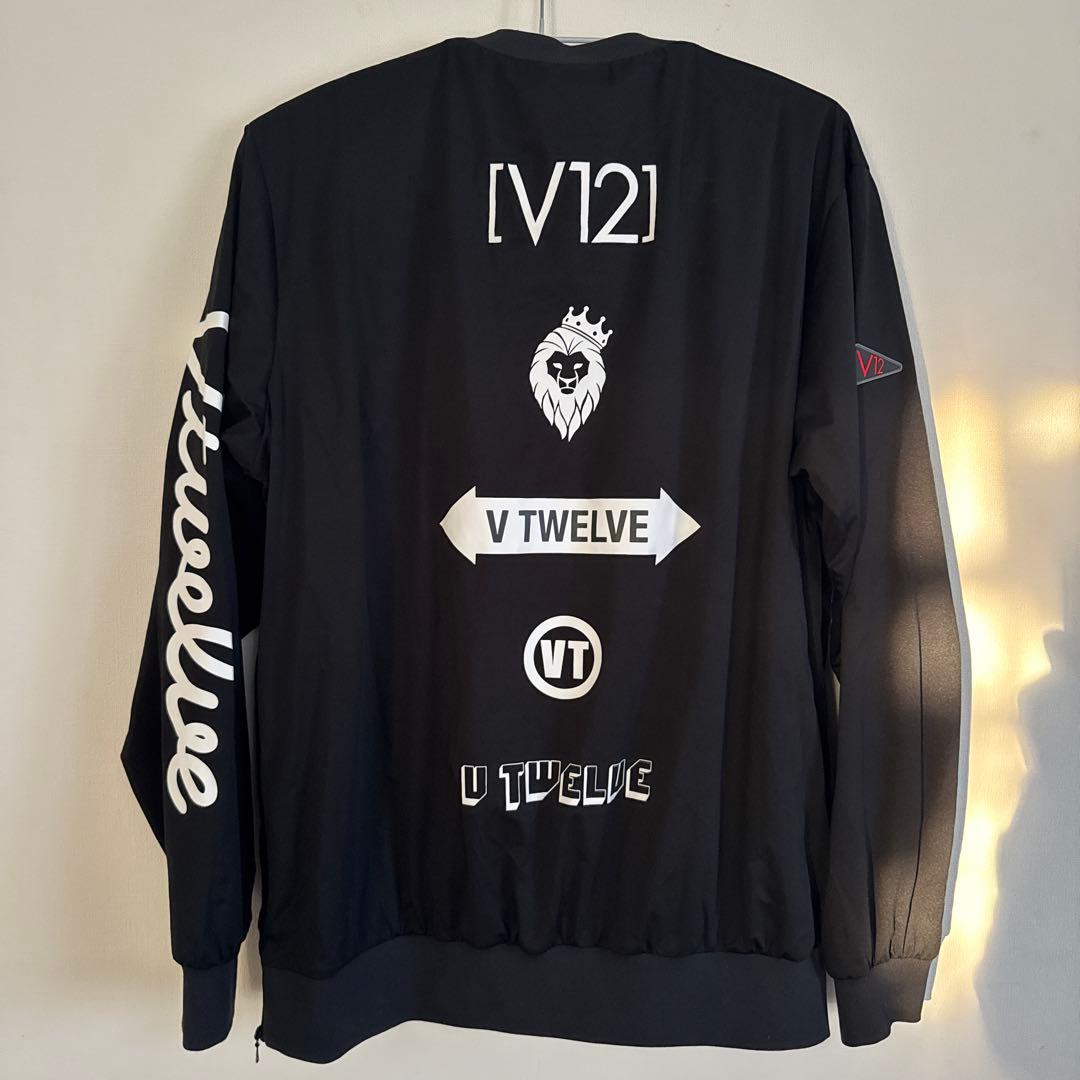 V12 ブラック XL ウインドブレーカー