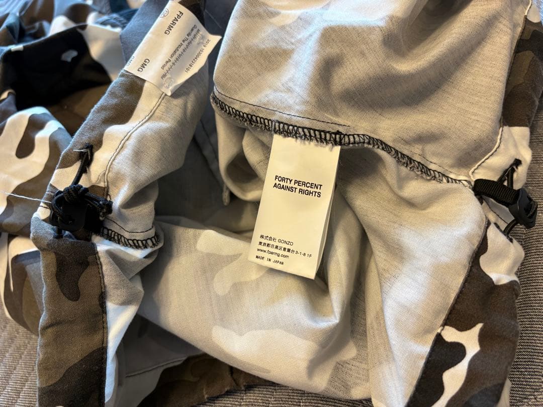 トップス FPAR smock urban camo wtaps