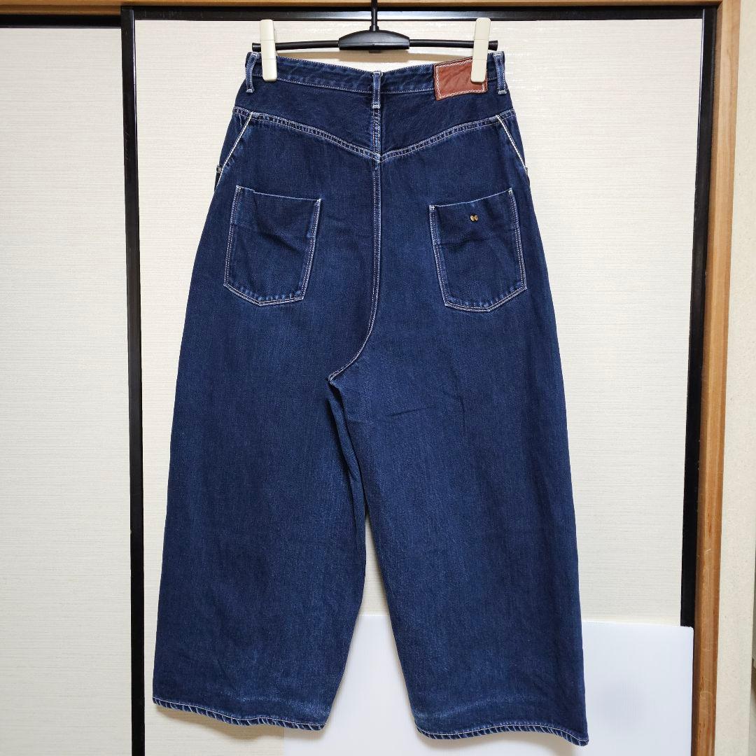 mina perhonen ミナペルホネン always ワイドデニム 36