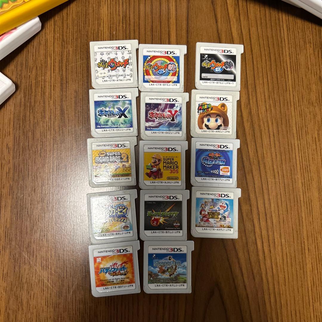 値下げ　3DSゲームソフト13本まとめ売り
