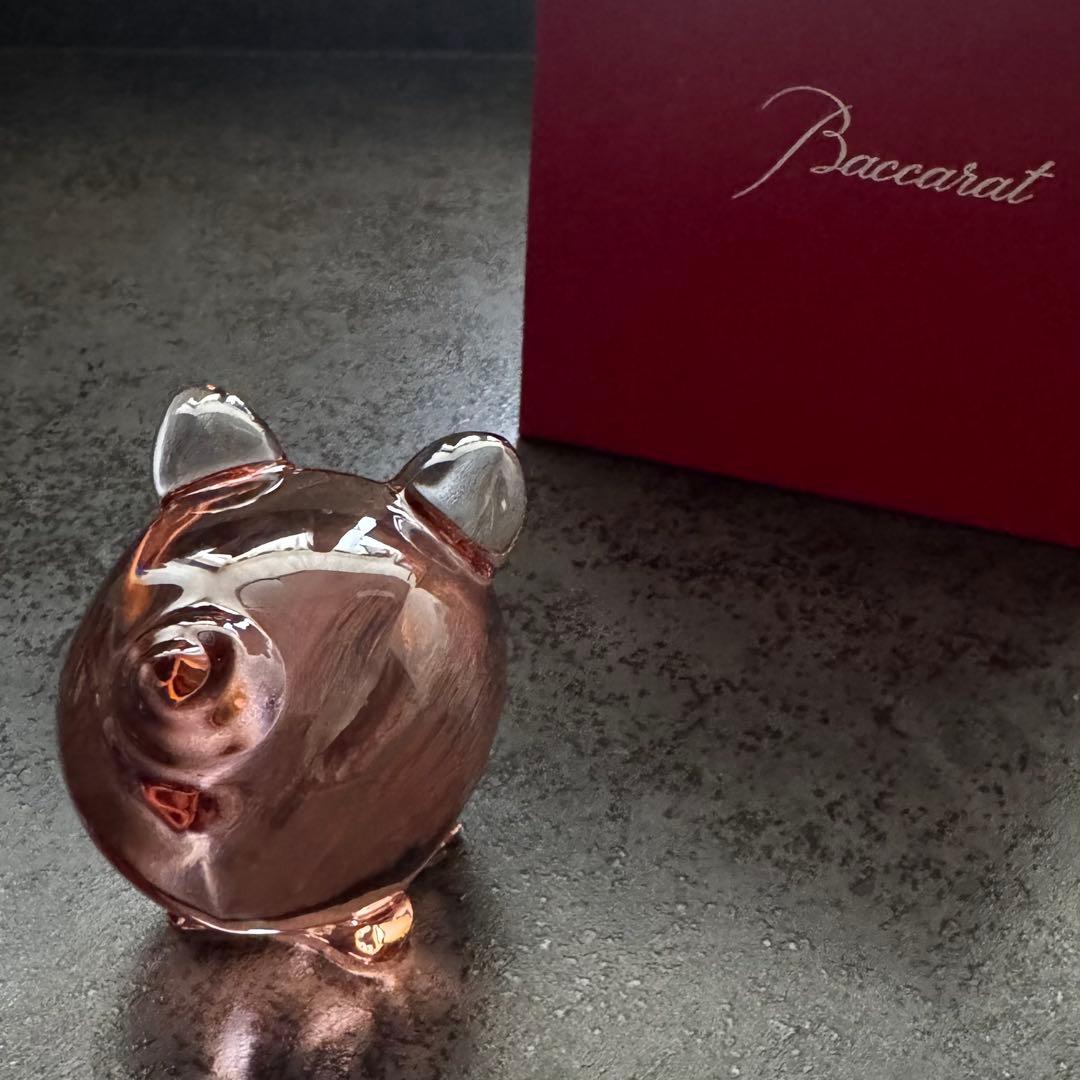 Baccarat バカラ ミニマルズ 豚 オブジェ ピッグ 豚