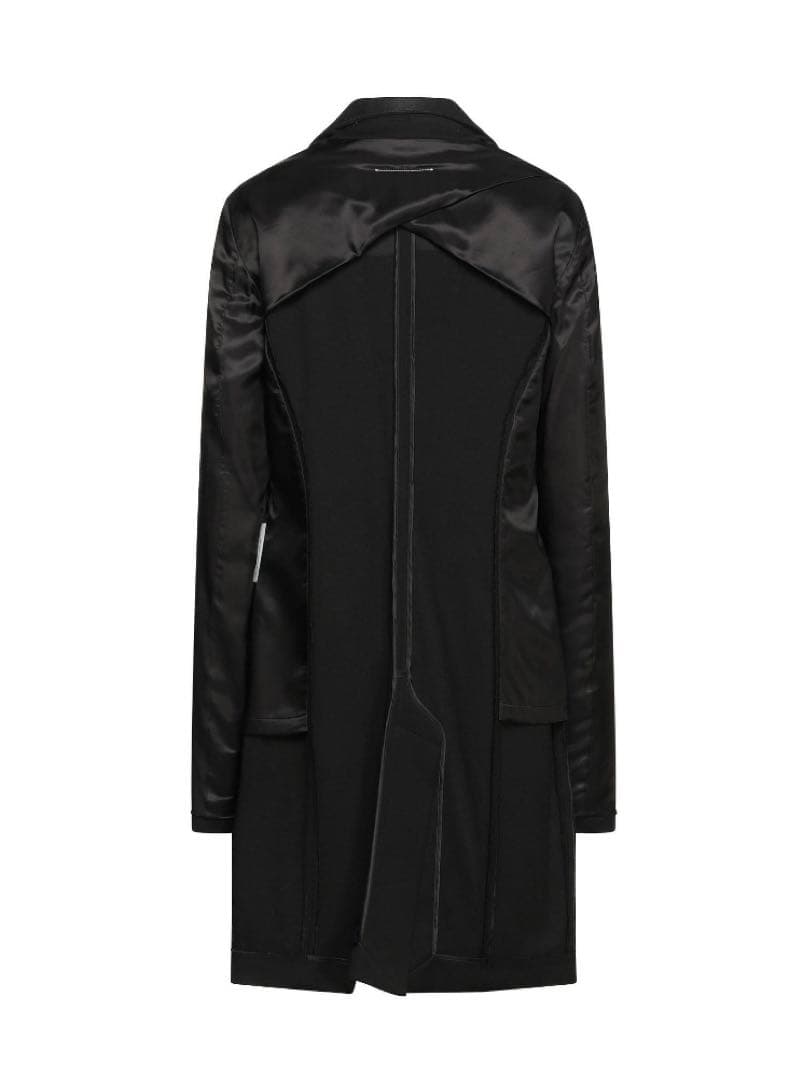 MM6 コート　ロング　黒　タグ　マルジェラ　新品　タグ付き