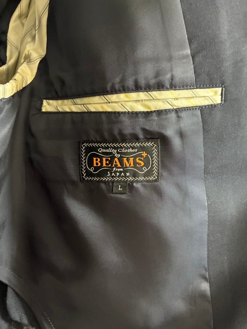 BEAMS PLUS 3B blazer combat wool 紺ブレ