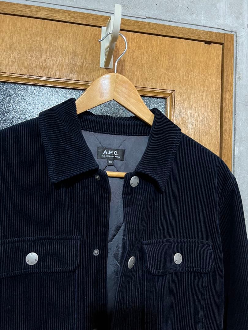 A.P.C アーペーセー コーデュロイジャケット ダークネイビー XS