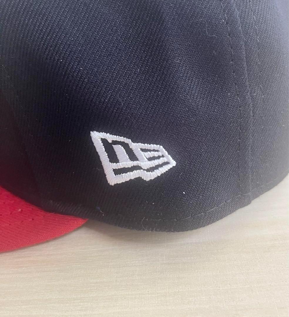 ニューエラ インディアンス キャップ 59Fifty 7 1/4 ネイビー