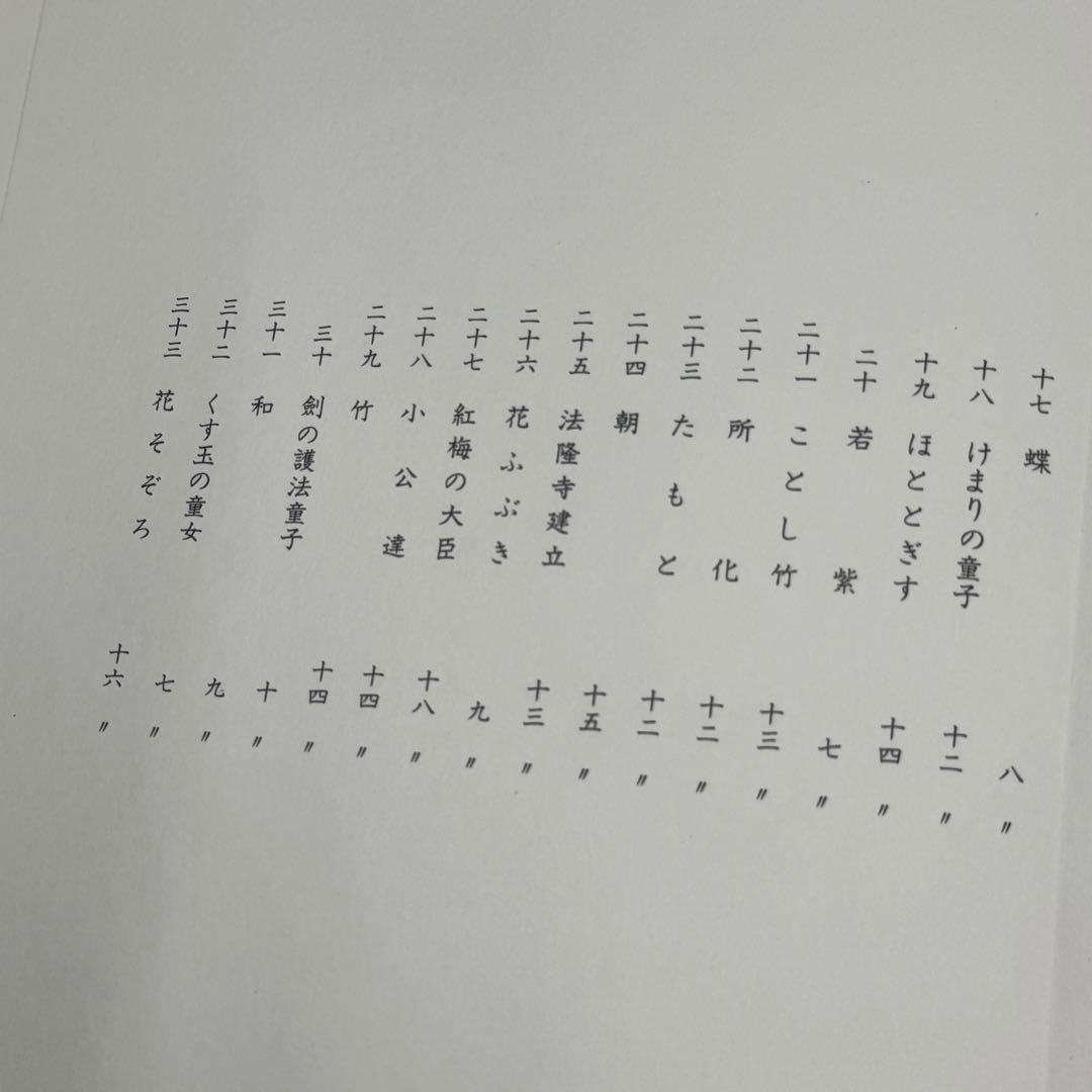 京嵯峨彩色　京ほり人形　限定４５０部　 井尻茂子　昭和50年　M23