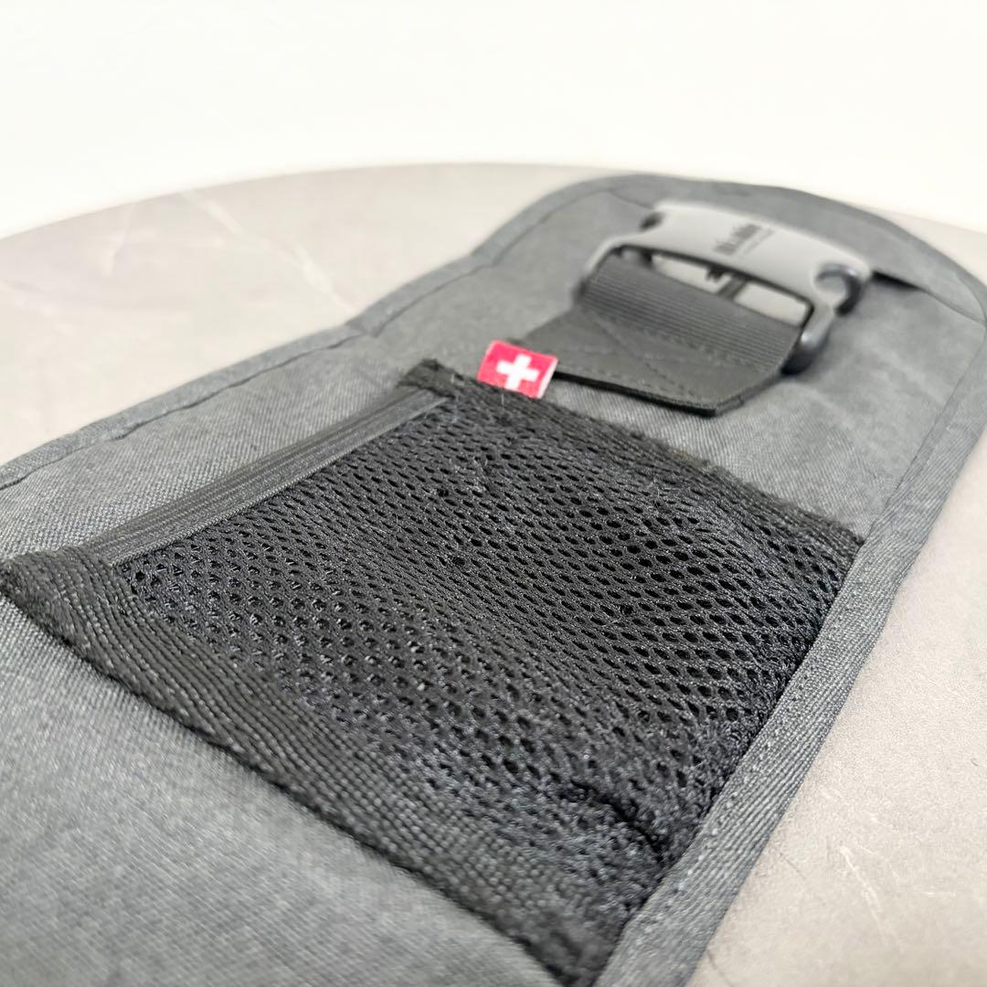 miamiiy 抱っこ紐【日本モデル】チャコールグレーヒップシート　収納カバー付