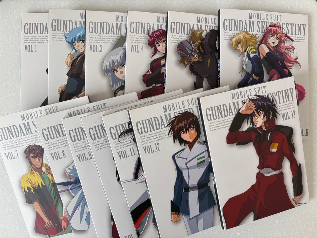 機動戦士 ガンダムSEED DESTINY DVD 全13巻