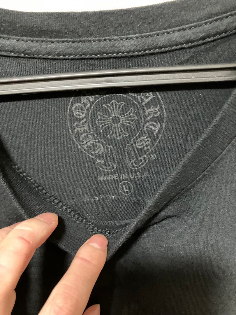 正規品　Chrome Hearts ブラック Tシャツ Lサイズ