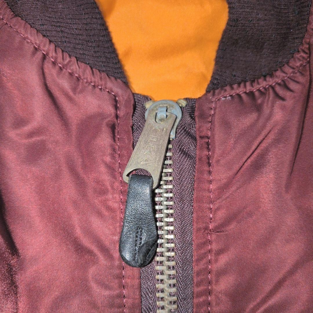 【希少】 USA製 ALPHA INDUSTRIES フライトジャケット L