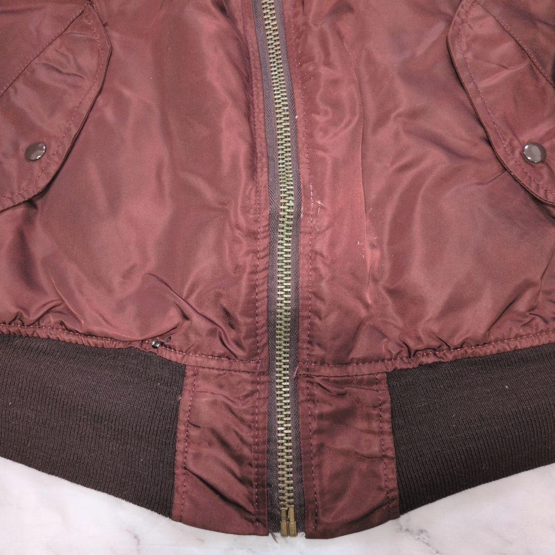 【希少】 USA製 ALPHA INDUSTRIES フライトジャケット L